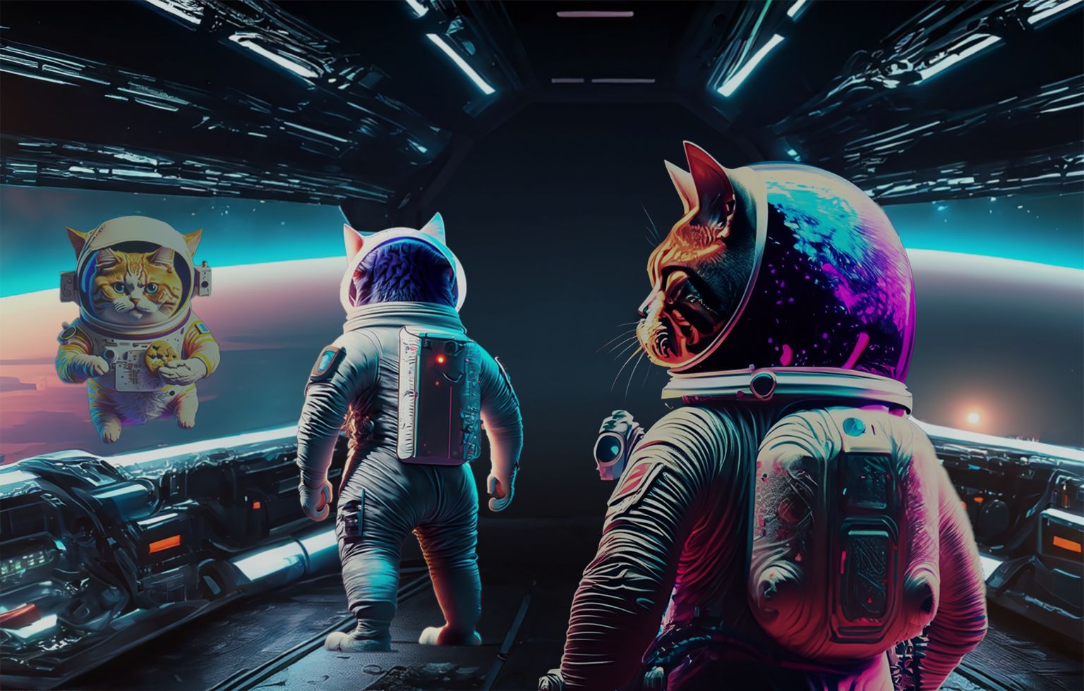 Space cats